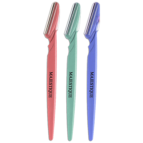 Buy MAJESTIQUE Eyebrow Razor/Shaper/Trimmer Comfortable Grip, Easy To