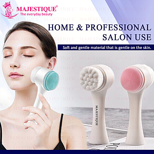 Majestique Deep Pore Cleansing Face Brush - Soft & Flexible, Exfoliates Skin, FC 3, 1 pc Box