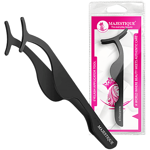 Majestique False Eyelash Applicator Tool - With Smooth Handle, Strong & Durable, FC 76, 1 pc Pouch 