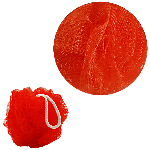 Majestique Twin Pack Loofah - Creates Rich Lather, Gentle On Skin, BA 207, 2 pcs Pouch