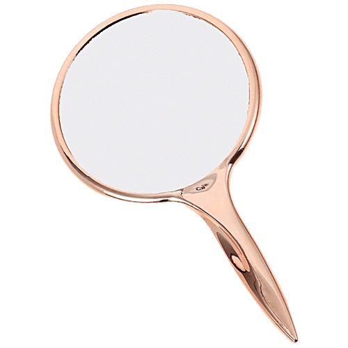 Buy MAJESTIQUE Handheld Mirror With Sturdy Handle, Easy To Carry, FC