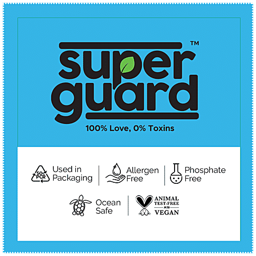 Super guard Floor Cleaner - Multi Surface, Skin Safe, Plant Based & Stain Based, 1 L