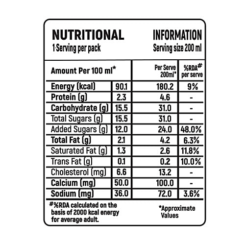 Milky Mist Lassi - Blueberry,, 200 ml  Contains Fruit, Heat Treated Drinks Based On Fermented Milk