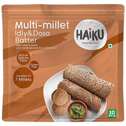 Buy Haiku MultiMillet Batter For Idly & Dosa Rich In Dietary Fibre