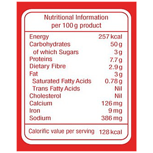 Harvest Gold Atta Kulcha Bread - Premium Quality, Fresh, Vegetarian, 250 g  