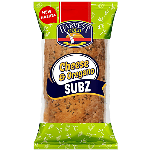 Buy Harvest Gold Subz Sub Bread Cheese Oregano, Premium Quality, 100