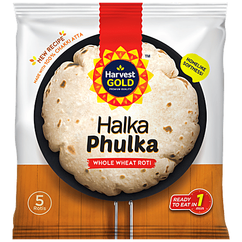 Harvest Gold Whole Wheat Roti, 200 g  