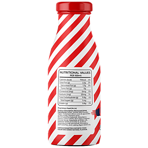 Harveys & Sons  Strawberry Shake - Cold-Sweet Beverage, Energy Booster, 280 ml  Refreshing Blend
 Burst of Flavour
 Guilt-free Indulgence