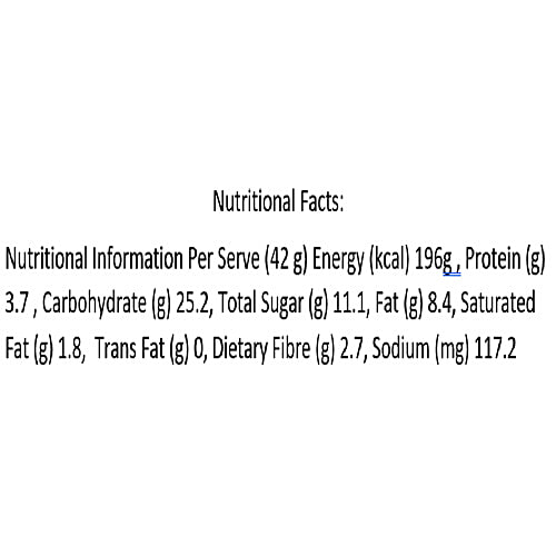 Nature Valley Crunchy Granola Bars - Oats & Dark Chocolate, 42 g  Crunchy Granola Bars
 Whole Grain Oats
 Dark Chocolate