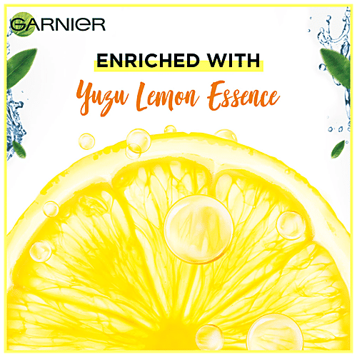 Garnier Bright Complete Vitamin C Facewash - Reduces Dullness, Lemon Essence, 150 g (Pack of 2) 