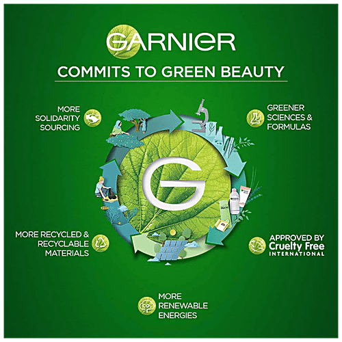 Garnier Bright Complete Vitamin C Facewash - Reduces Dullness, Lemon Essence, 150 g (Pack of 2) 