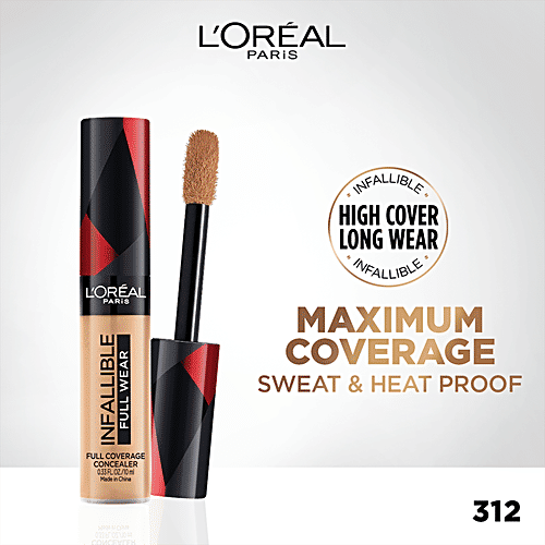 L'Oreal Paris Infallible Full Wear More Than Concealer, 10 ml 312 