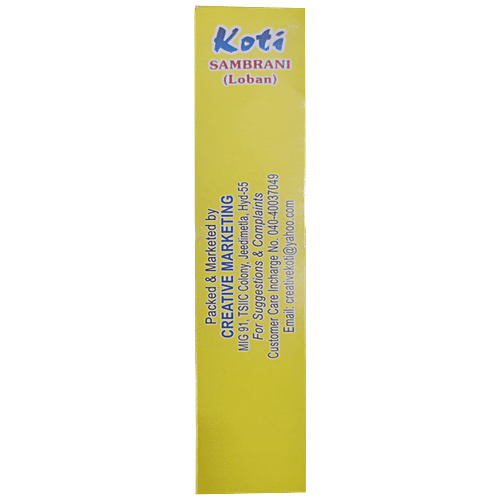 Koti Sambrani/Loban Dhoop - Premium, Natural, Agarbattis, For Pooja, Spiritual Occations, 12 pcs