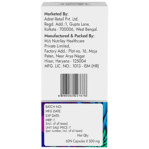 Kapiva Himfoods Testosterone Booster - With Shodhit, Shilajit, Akarakara & 17 Ayurvedic Herbs, 60 pcs