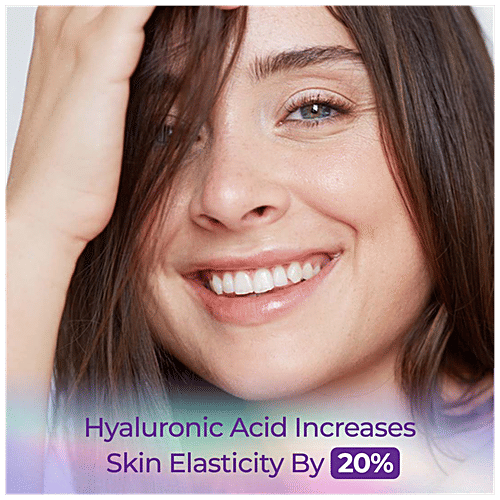 Plix Hyaluronic Acid + Superfoods Effervescent Tablets - Blueberry, Fine Lines/Wrinkles, Intense Hydration, 60 g (15 pcs)