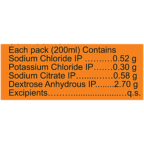 Prolyte ORS Orange Liquid, 200 ml Tetra Pak 