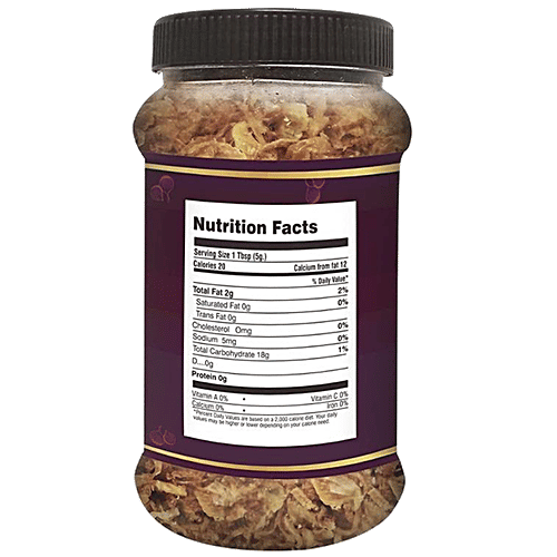 Kings Smart Birista - Crispy, Fried Onions, Used For Biryani, Gravies, Indian Curries, 225 g  