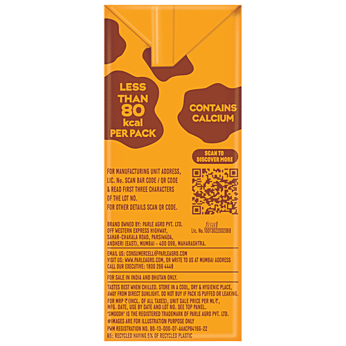 Smoodh Toffee Caramel Flavoured Milk, 80 ml Tetra Pak 