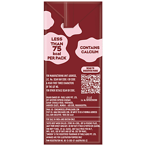 Smoodh Chocolate Flavoured Milk, 80 ml Tetra Pak 