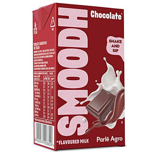 Smoodh Chocolate Flavoured Milk, 80 ml Tetra Pak 