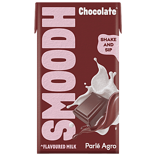 Smoodh Chocolate Flavoured Milk, 80 ml Tetra Pak 