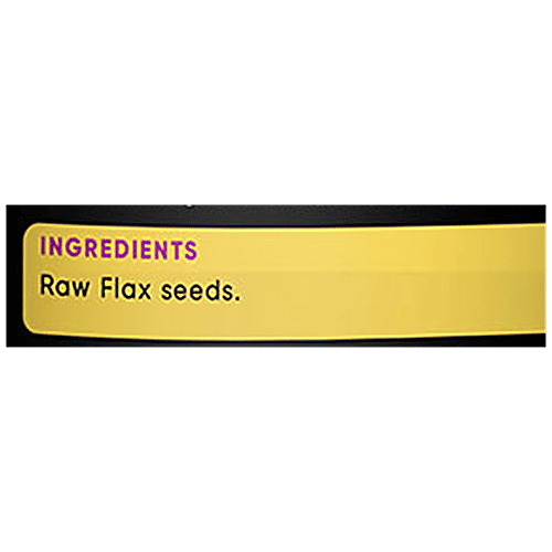 True Elements Raw Flax Seeds - Nutty Flavour, Crunchy Texture, Rich In Omega 3 Fatty Acid, 750 g  
