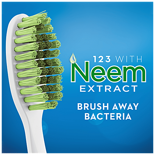 Buy OralB Toothbrushes Soft bristles, With Neem Extract, Gentle On