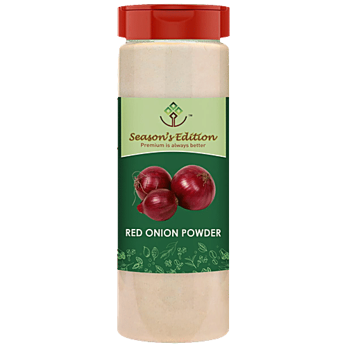 Buy Season's Edition Red Onion Powder Dehydrated, Adds Strong & Sweet