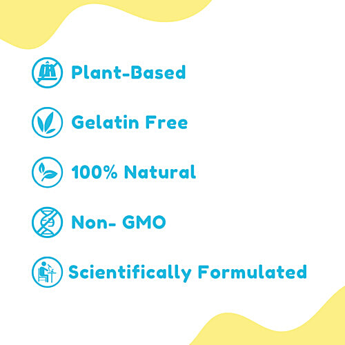 By Nature Hair Growth Gummies For Women With Biotin, Hibiscus & Shatavari - Health Supplement, 30 pcs  