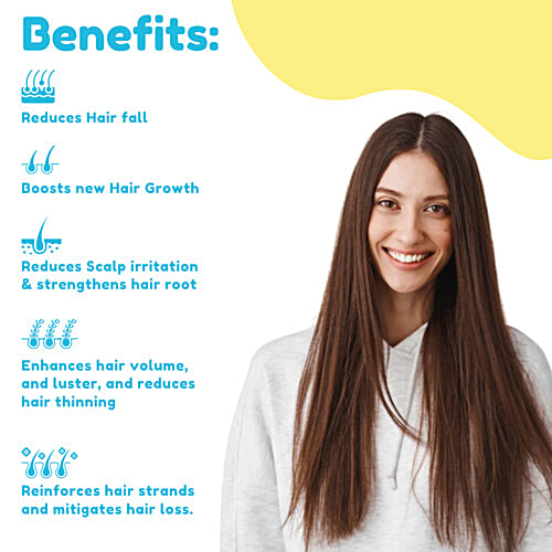 By Nature Hair Growth Gummies For Women With Biotin, Hibiscus & Shatavari - Health Supplement, 30 pcs  