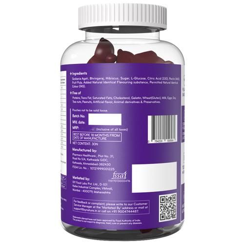 Buy By Nature Hair Growth Gummies For Men With Biotin, Folic Acid &  Bhringaraj - Health Supplement Online at Best Price of Rs 495 - bigbasket