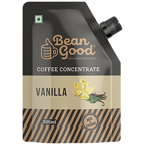 Buy Bean Good Flavoured Coffee Concentrate Vanilla, 100 Pure Blend