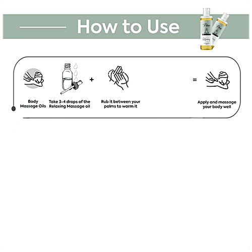 Pure Chief Relaxing Body Massage Oil - Makes Skin Smooth & Soft, 100 ml  