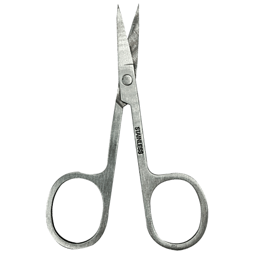 Dash Pro Stainless Steel Cuticle Scissor/Round Tip Scissors - Multi-Purpose, 1 pc  