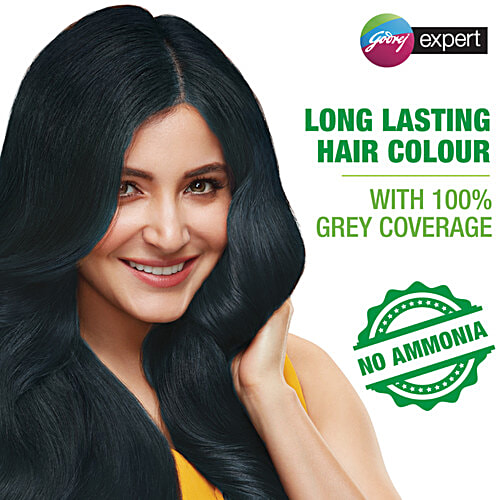 Godrej Expert Rich Creme Hair Colour, 24 ml Natural Black