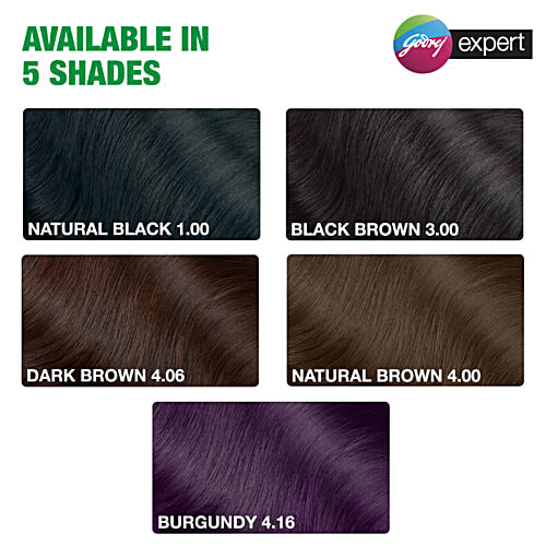 Godrej Expert Rich Creme Hair Colour, 24 ml Natural Black