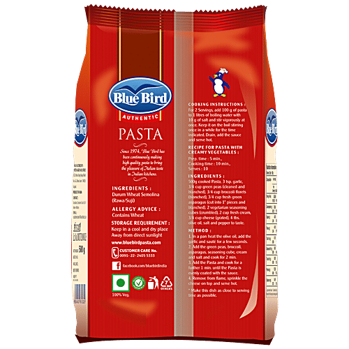 Buy Blue Bird Shell Macaroni Made From Rawa Suji No Maida Online at