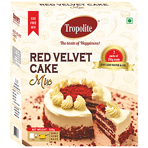 Tropolite Red Velvet Cake Mix, 500 g