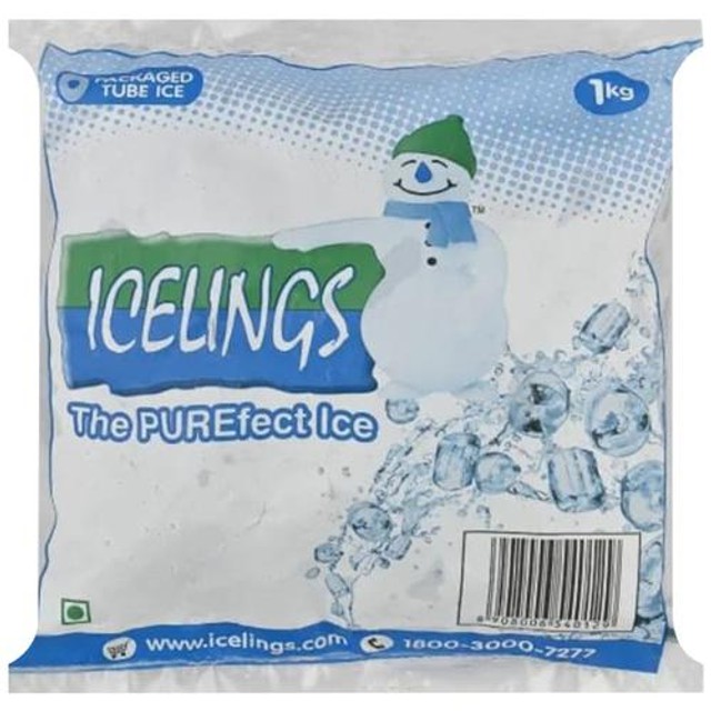 Buy ICELINGS Ice Cubes Good Quality, Safe & Hygienic, Tube Ice Online at Best Price of Rs 40