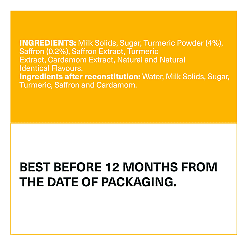 Chai Point Saffron Turmeric Latte - Instant , Handcrafted, Authentic, Boosts Immunity, 180 g (Pack of 10)