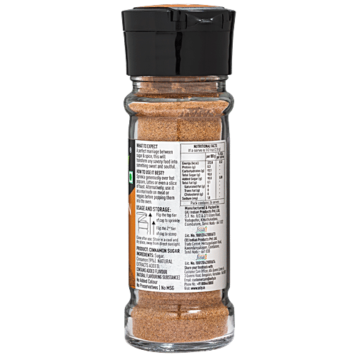 On1y Cinnamon Sugar Powder - For Desserts, Coffee & Snacks, 75 g  