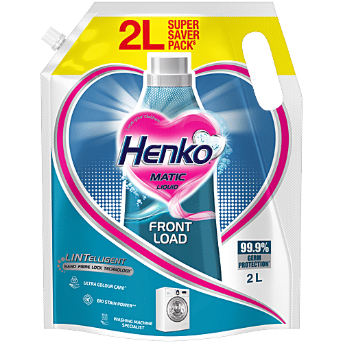 Henko Matic Front Load Liquid Detergent, 2 L