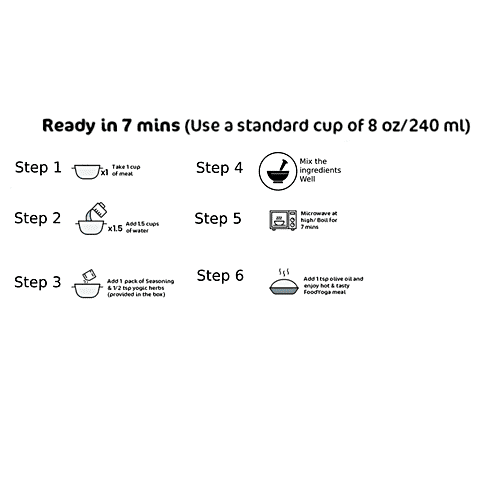 Sattviko Strength Food Yoga Meal - Barbeque Flavour, Millets, Instant Food, High Protein & Fiber, 400 g  