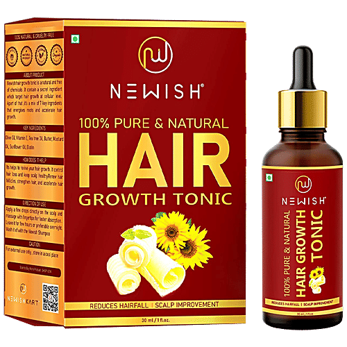 Buy Newish Hair Growth Vitalizer Tonic Oil For Men Online at Best