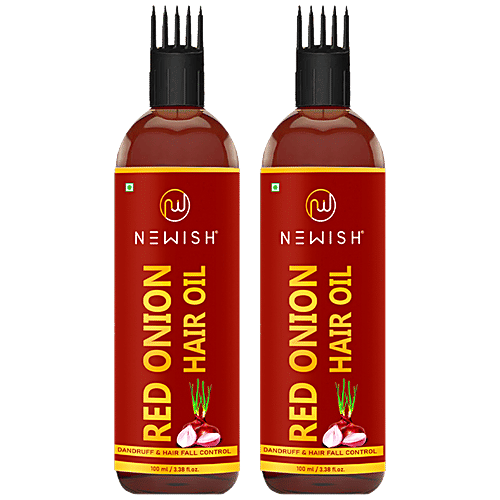 Buy Newish Onion Hair Oil For Hair Growth Online at Best Price of Rs
