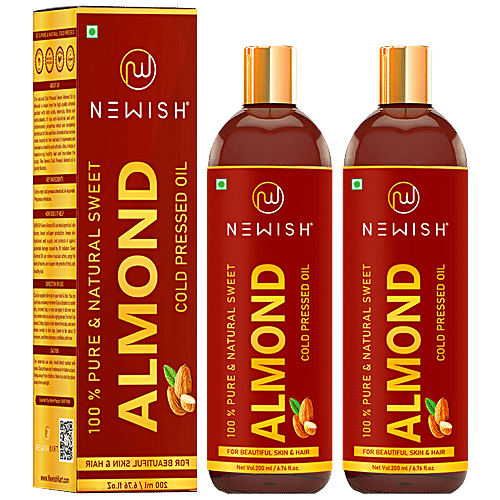 Buy Newish Badam Rogan Oil For Hair, Body & Skin, Unrefined Online at Best Price of Rs 1198