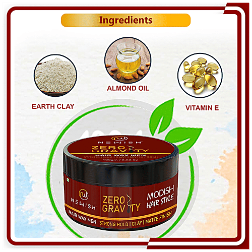 Buy Newish Hair Wax Strong Hold, For Men Online at Best Price of Rs