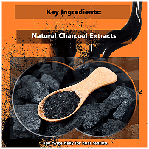 Newish Activated Charcoal Face Wash - For Oily Skin, Anti Pollution Parabens Free, All Skin Types, 100 g 1 