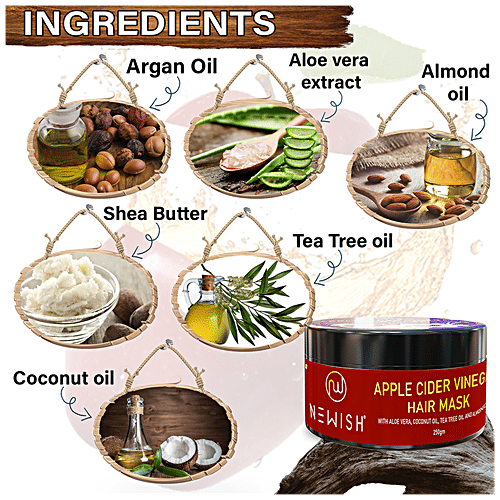 Buy Newish Hair Mask For Hair Growth, Boosts Follicles, Prevents