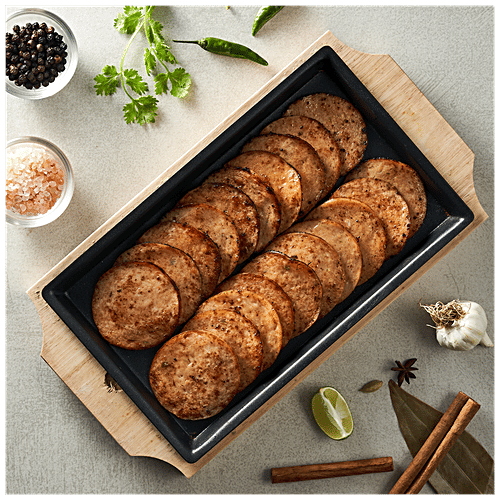 Buy Fresho Chicken Salami Sliced, Spicy, Ready To Fry, Rich In